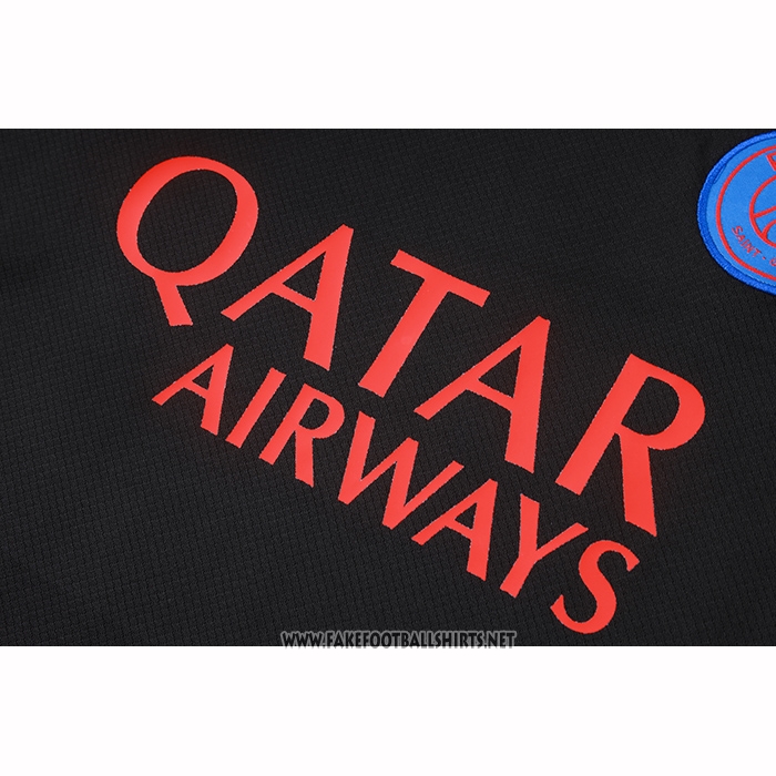 Tracksuit Paris Saint-Germain Short Sleeve 2026-2027 Black - Shorts